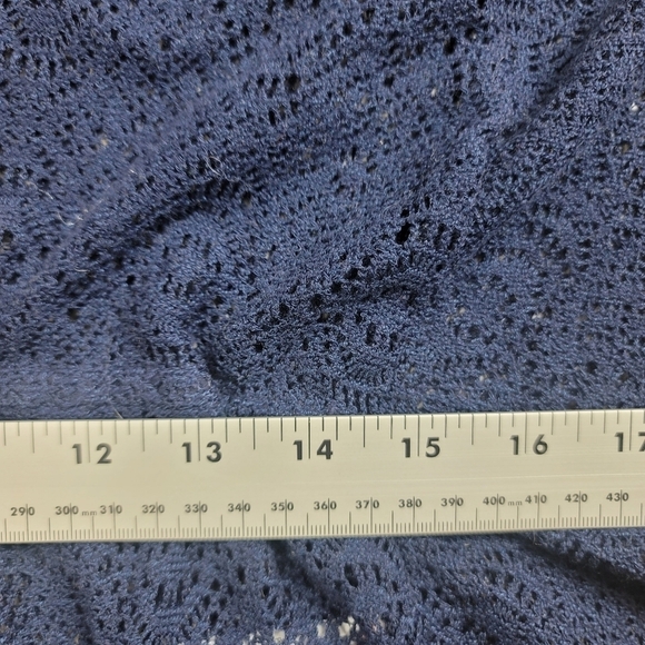 Lucky Brand Navy Lace Coverup - Picture 6 of 6